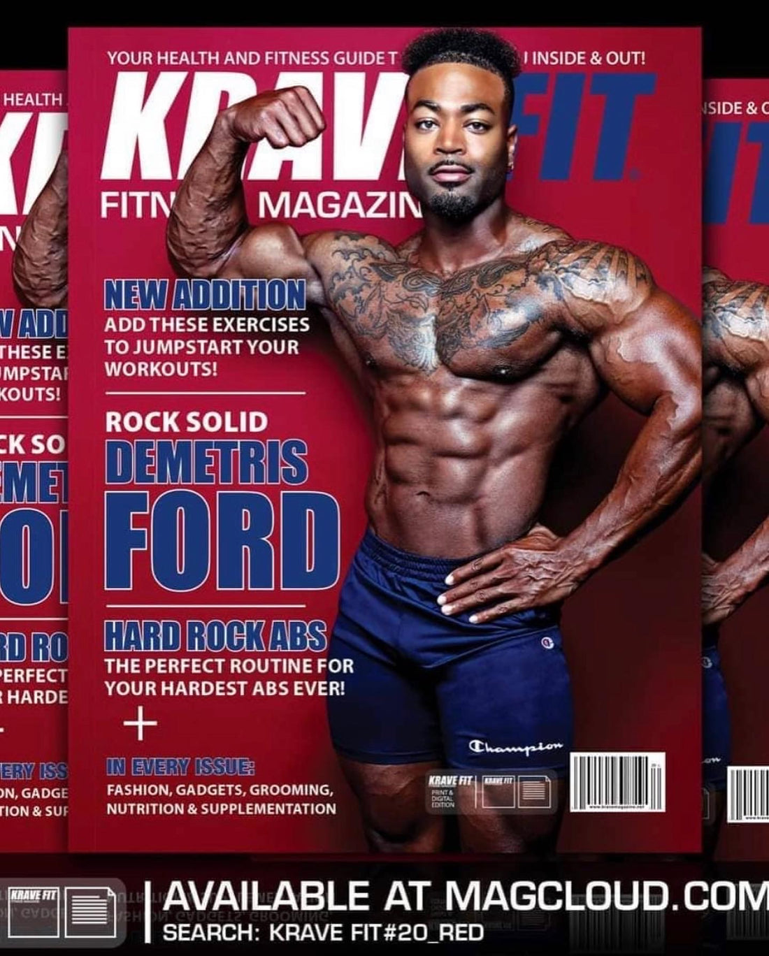 Spotlighted in KraveFit Fitness Magazine as the Best Black-Owned