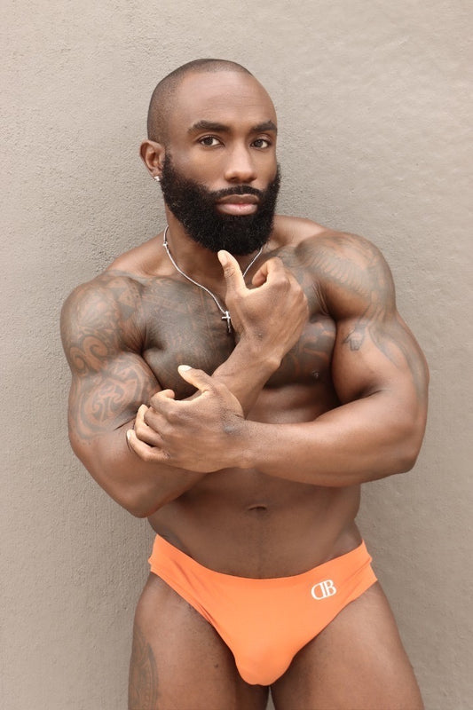 Tiger Orange Briefs