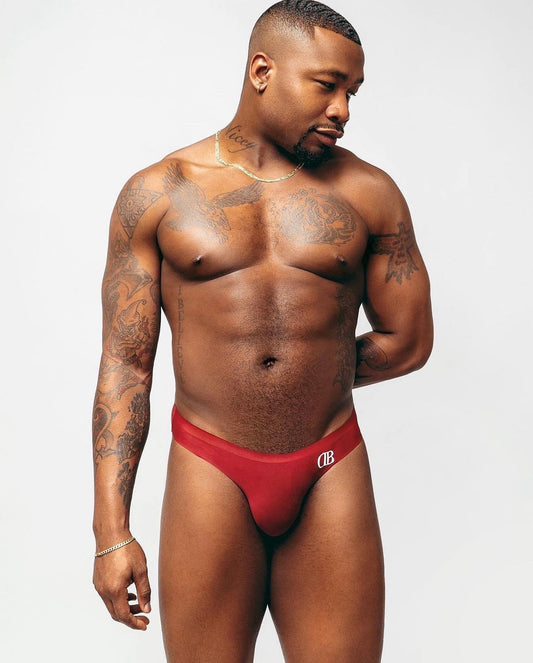 ROSE Wine Ice Silk Briefs